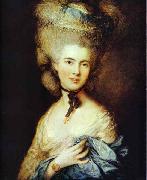 Thomas Gainsborough Lady in Blue oil painting picture wholesale